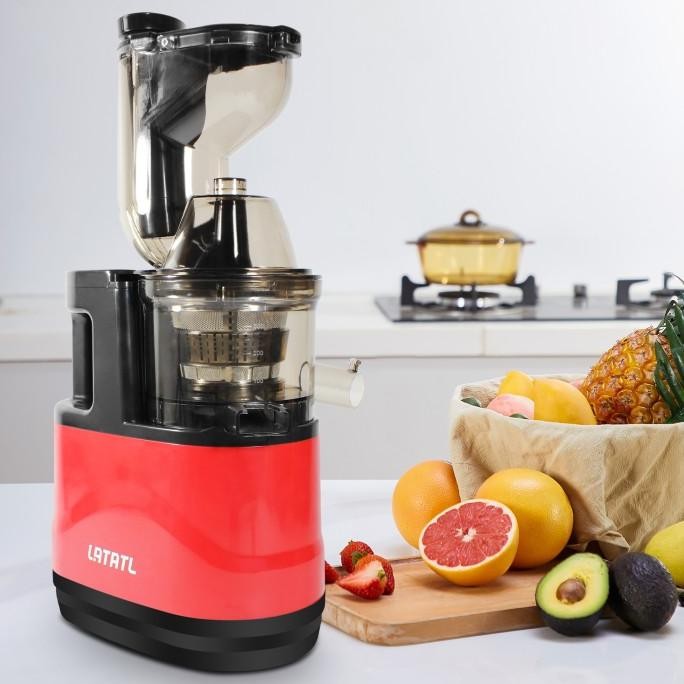 NEW Slow Juicer Blender Jus Buah Juicer Tanpa Ampas Pembuat Jus Cold Press