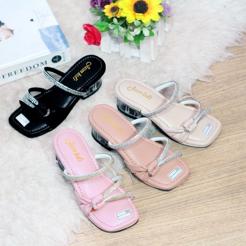 Termurah Helas Kondangan High Heels High Heel Hels High Hils Naka Amak Sandal Hak Anak Perempuan Hak