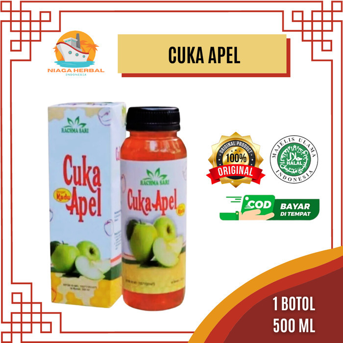 

TAZAKKA CUKA APEL Plus Madu 500 ml Mengatur Kadar Gula Obat Diabetes