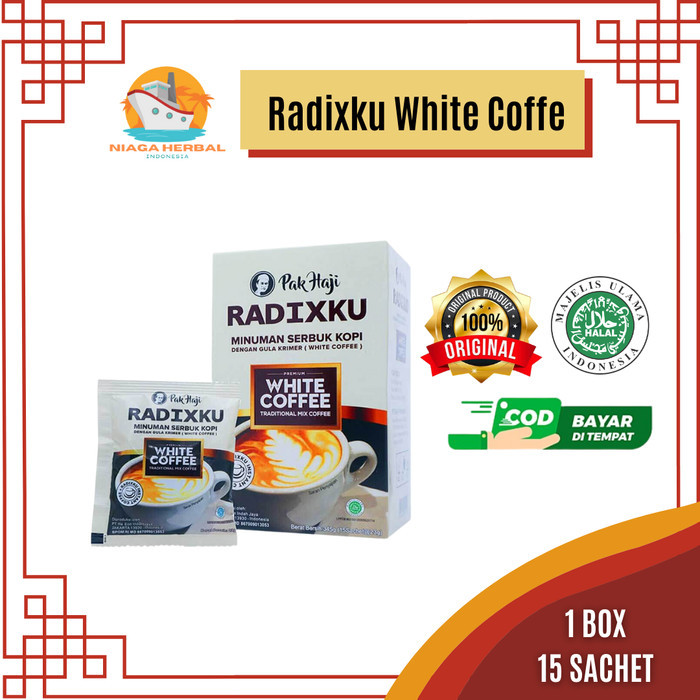 

White Coffee Pa Haji |Radixku White Cofe|White Kopi Kopi Herbal Asli