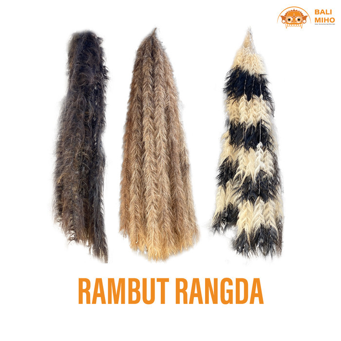 New - Rambut Rangda Bali/Bok Rangda/Bok Leak/Rambut Leak/Rambut Celuluk