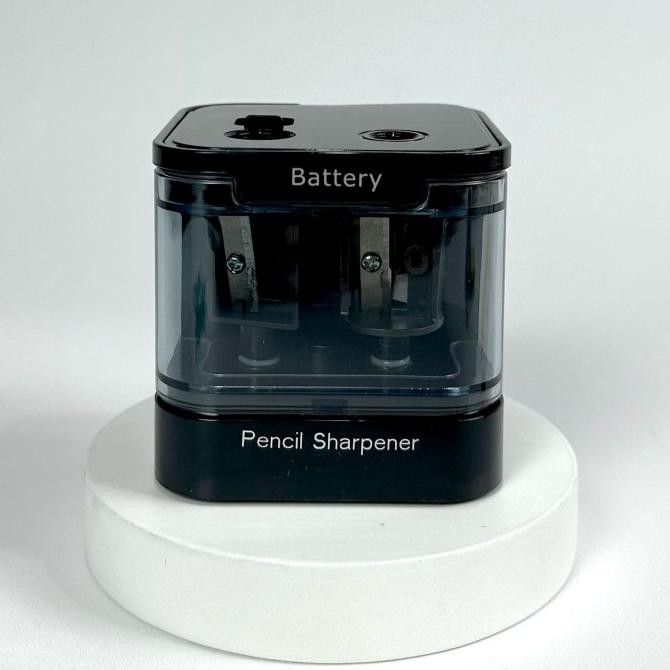 

Bos Rautan Pensil Elektrik 2 Lubang/Electric Pencil Sharpener
