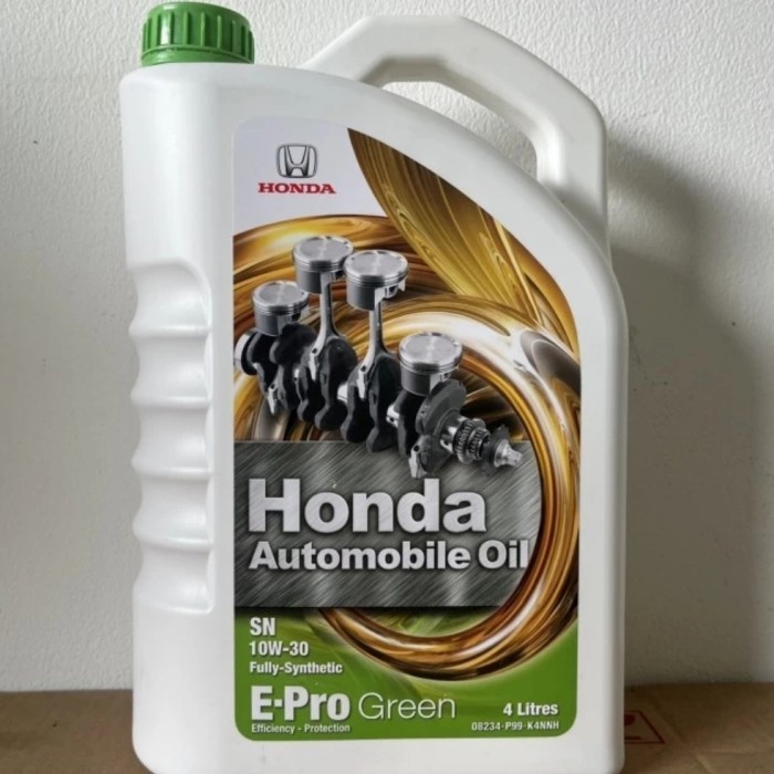 Oli Mesin Mobil Honda E-Pro Epro Green 10W-30 Sn Gf-5 Galon 4 Liter Harga Spesial!!