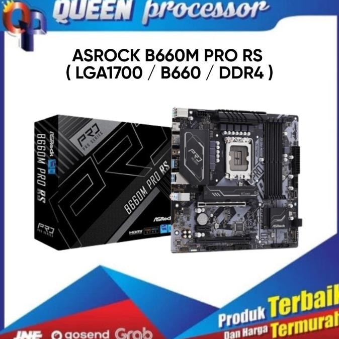 Jual Asrock B660M Pro Rs ( Lga1700 / B660 / Ddr4 ) Promo
