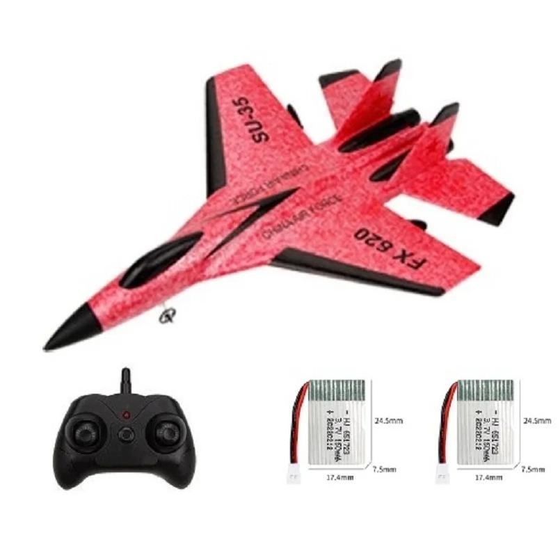 2.4G GLIDER RC DRONE FX620 SU35 FIXED WING AIRPLANE REMOTE CONTROL AIRPLANE ELECTRIC WITH LED OUTDOO