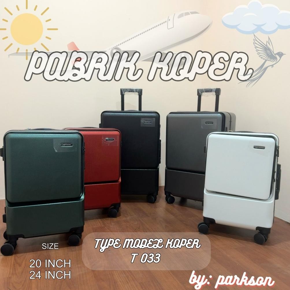 Selen Promo Koper Parkson T033,Koper 24/20 Inch Terdapat Slot /Laptop