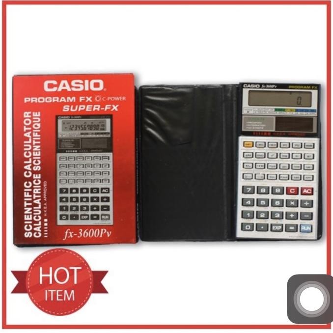 TERBARU - Kalkulator scientific casio fx 3600
