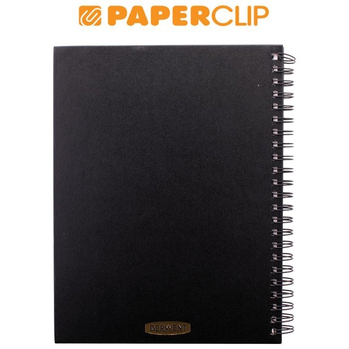 

Triyper Sketchbook Derwent Black A4 Spiral 2301607Dw