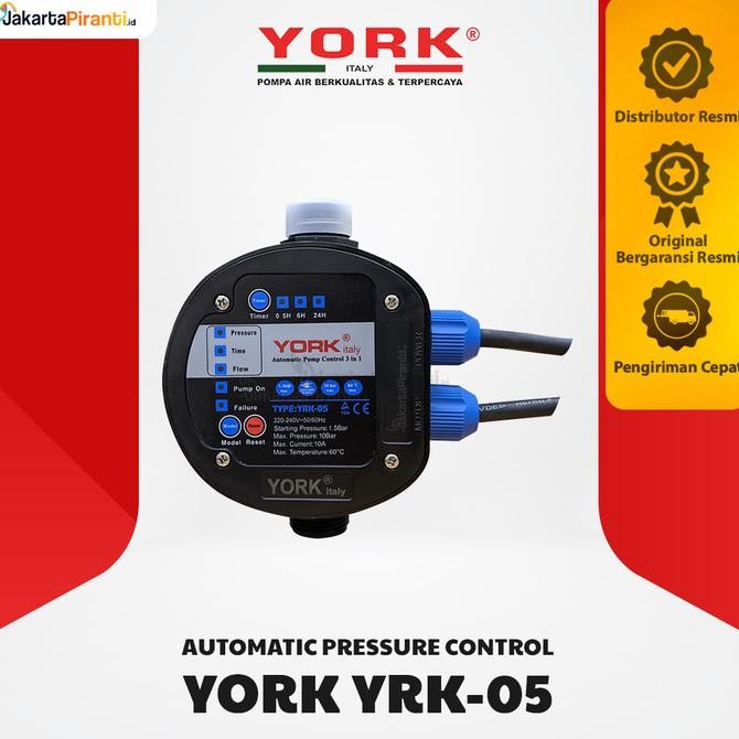 Otomatis / Automatic Pressure Control Pompa Air Dorong York Yrk-05