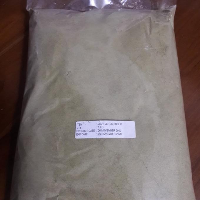 

Daun Jeruk Bubuk Asli 100% 500Gram / Keffir Powder Terlaris