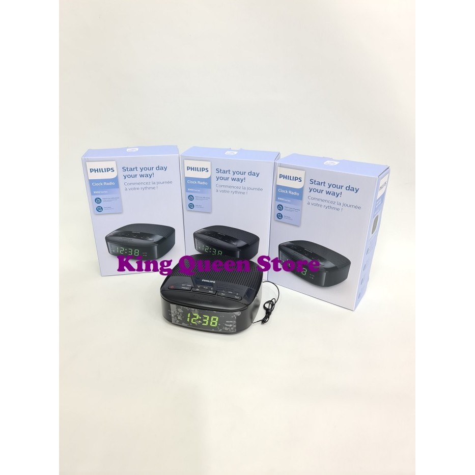 TERBARU Jam Radio Digital Philips TAR3205 Clock Radio Philips TAR3205