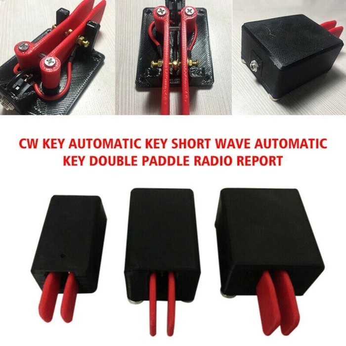 TERBARU Cw Key Double Paddle Radio Report dengan 3 Ukuran