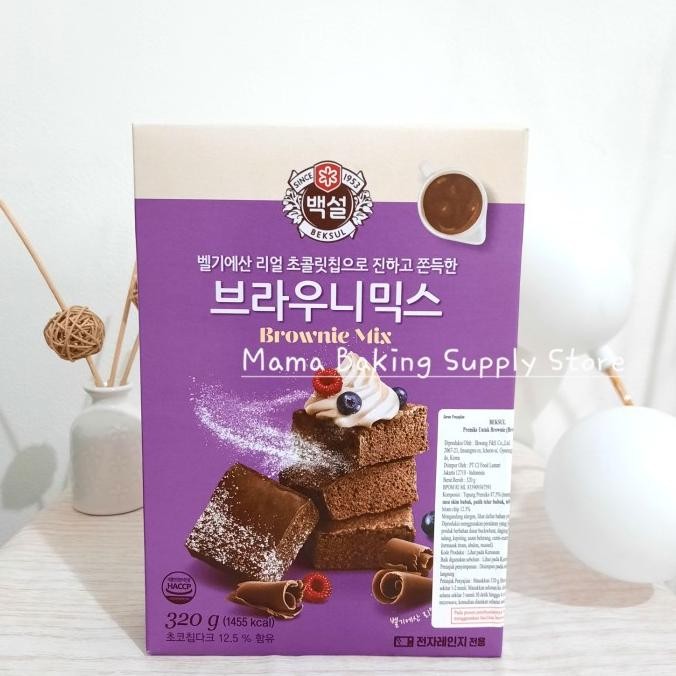 

Cj Food Beksul Korean Premix Brownies Brownie Mix Instant Korea 320 Gr Terlaris
