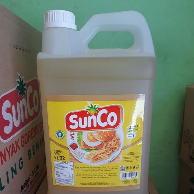 

Minyak Goreng Sunco 5 Liter Jerigen