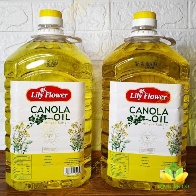 

Canola Oil / Minyak Kanola Lily Flower 5 Lt / Termurah