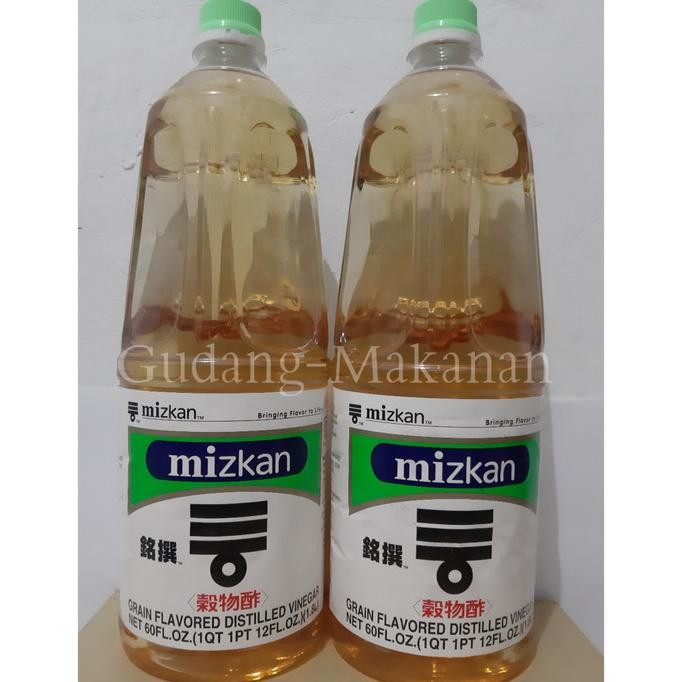 

Mizkan Kokumotsu Vinegar / Cuka Sushi Jepang / Rice Vinegar 1.8L