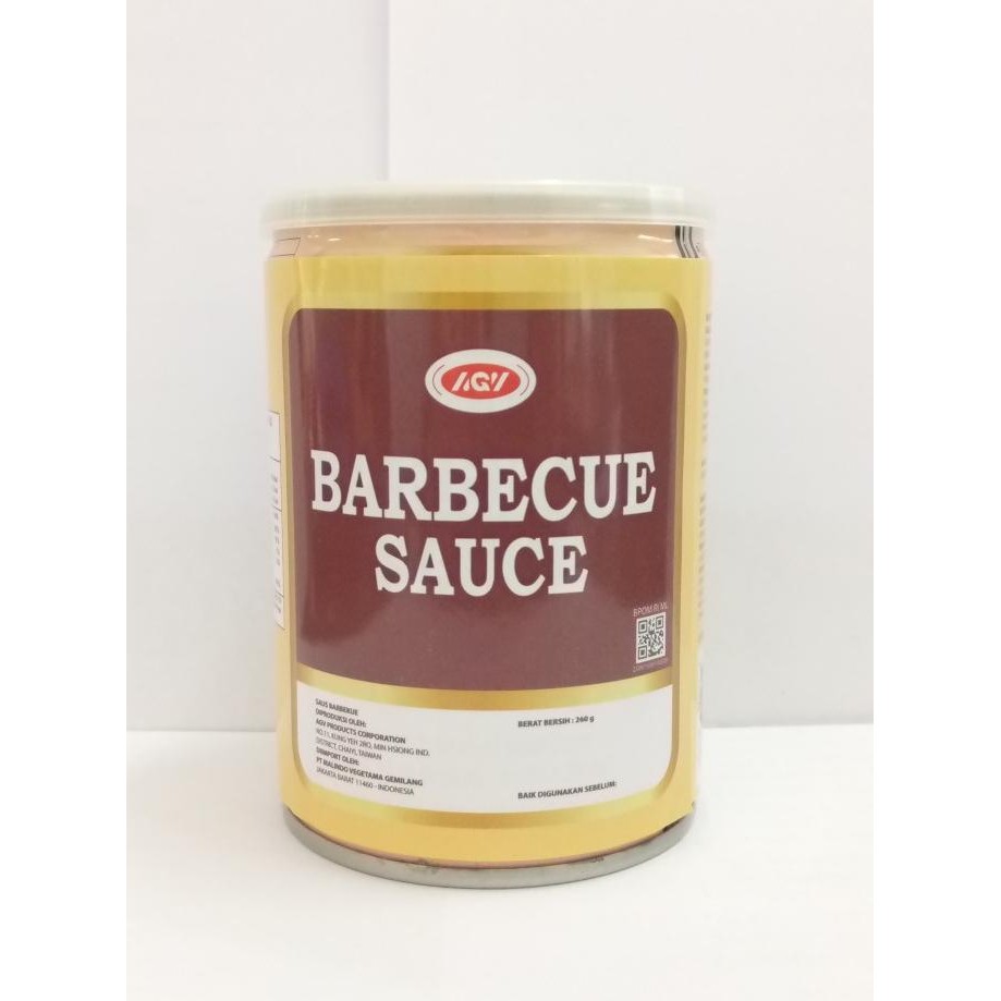 

AGV Barbecue Sauce 260gr / Vegetarian BBQ Saus / Sa Cha Ciang Barbeque