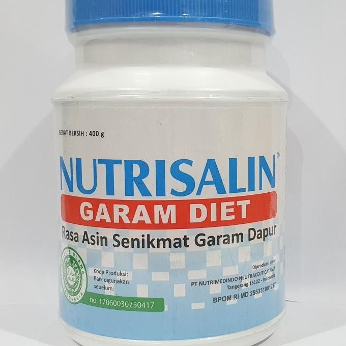 

Nutrisalin Garam Diet 400 gr