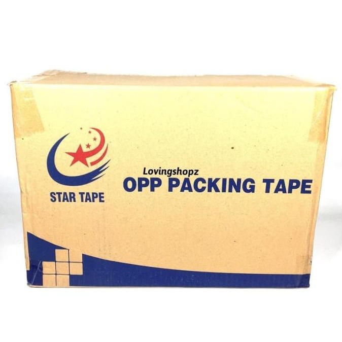 

Baru Lakban Bening / Opp 100 Yard Merek Star Tape Per Dus Go Send
