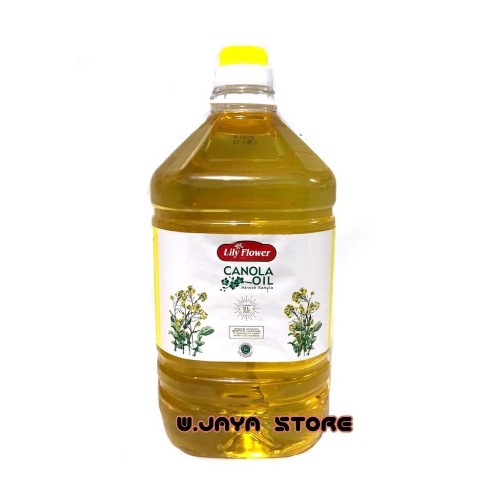 

Canola Oil Lily Flower / Minyak Kanola 5lt