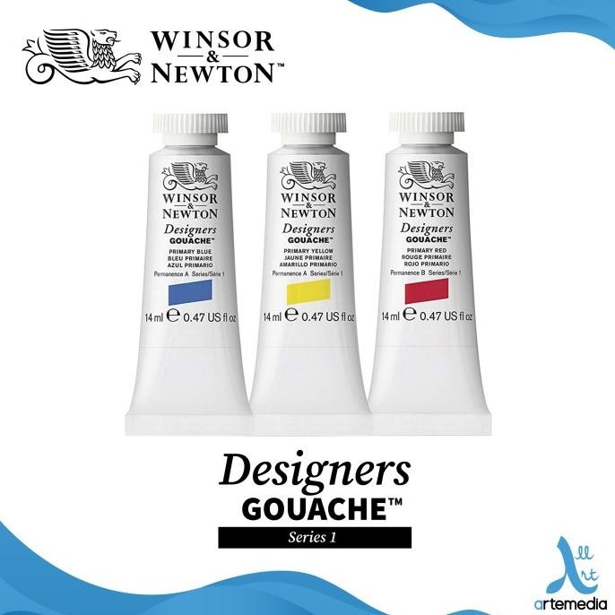 

Cat Guas Winsor & Newton Designers Gouache Paint 14ml Series 1 - 01