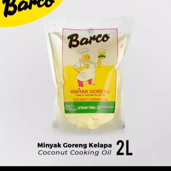 

minyak goreng barco 2 liter kelapa