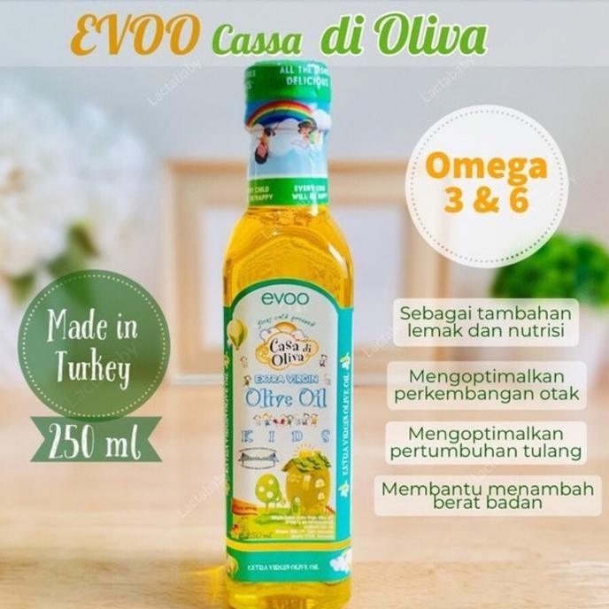 

EVOO Baby Olive Oil Casa Di Oliva Olivia For Kids Bayi Minyak Zaitun