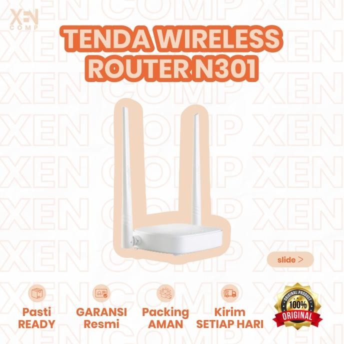 Tenda Router Wireless N301 Easy Setup