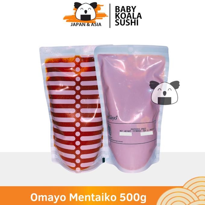 

Mentaiko Sauce 500g - Saus Mentai