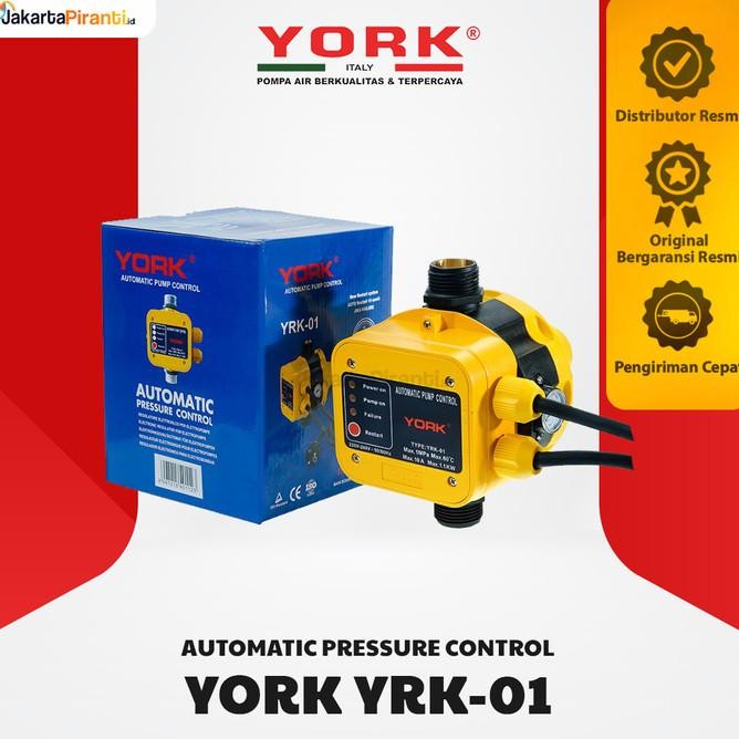 Automatic Press Control"York 0-1" Otomatis Pompa Semi Jet Pump Satelit