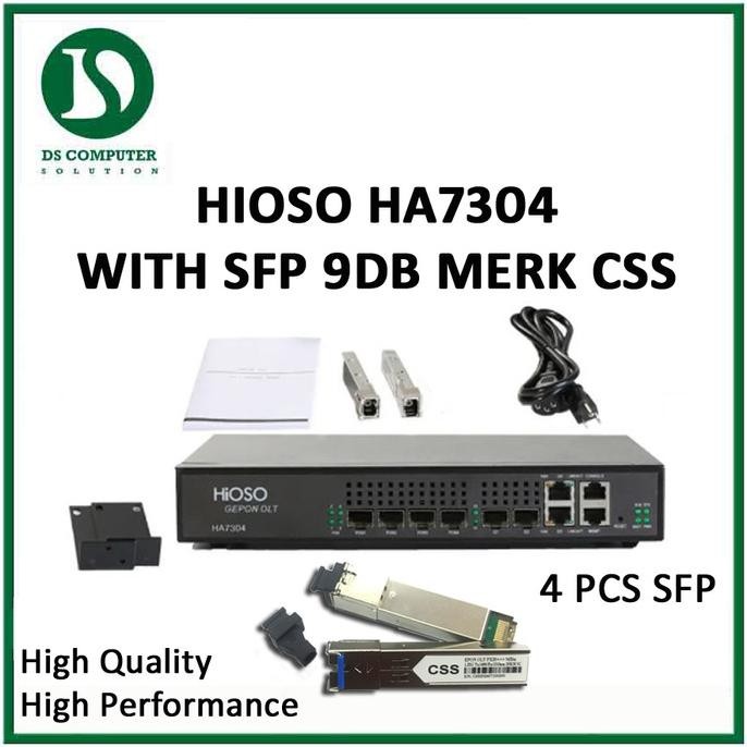 HIOSO EPON OLT HA7304 4 Port