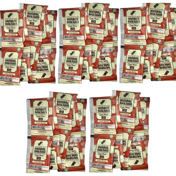 

Sambal Naknan Bawang 1 PACK 50 PCS (LIMA PULUH) SACHET