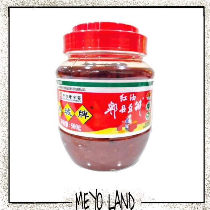 

Pixian Broad Bean Chili Paste Sauce 500gr asli Sichuan Doubanjiang oil