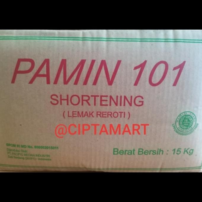 

minyak padat / beku / shortening pamin 101 15 Kg