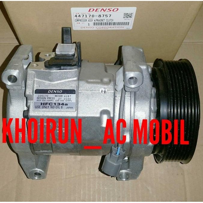 Compressor Compresor Kompresor Ac Mobil Honda New Crv Gen 2 DENSO ORI