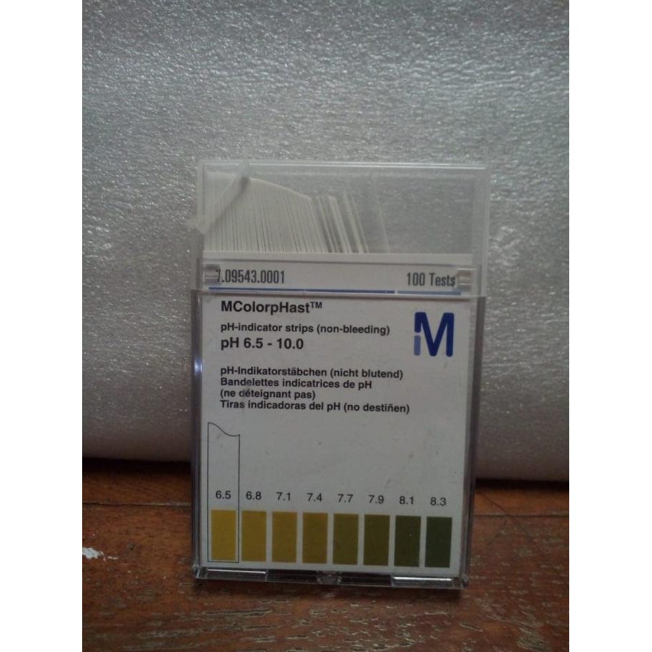 PH Indicator strip / PH strips Merck 9543