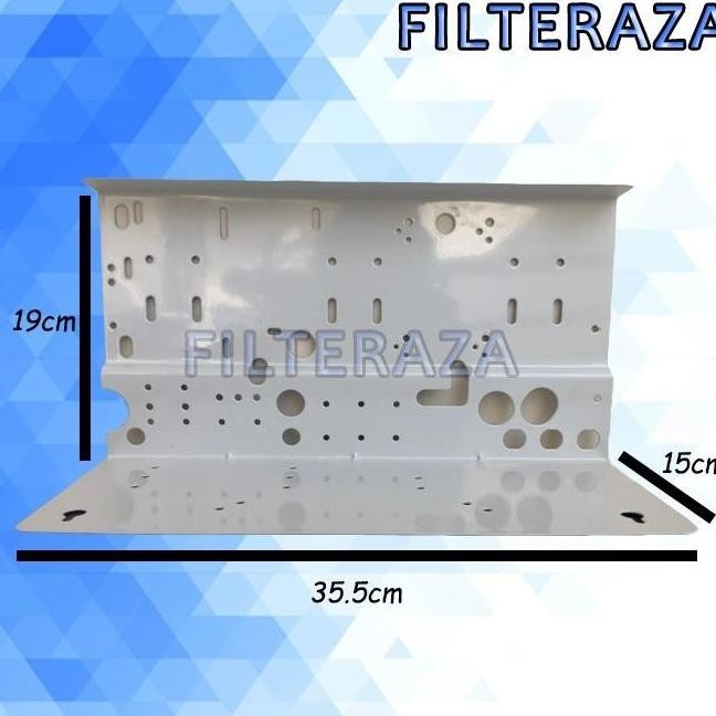 HANGING RO STEEL BRACKET RANGKA BESI MESIN REVERSE OSMOSIS 10 INCH 0811T