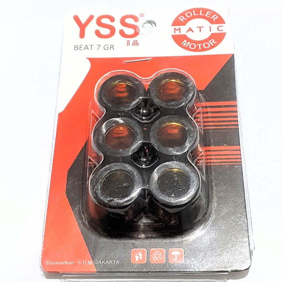 ROLLER SET YSS BEAT KARBU - 7 GRAM