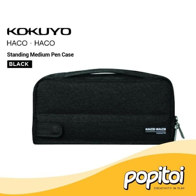 

TERBARU - Kokuyo HACO HACO Standing Medium Pen Case Pencil Storage Organizer