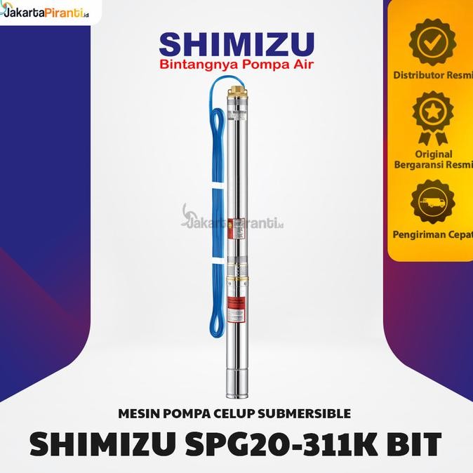 Mesin Pompa Submersible Sibel 3 Inch 0.33 Hp Shimizu Spg20-311K Bit
