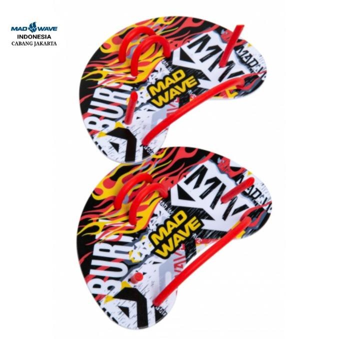 NEW Hand Paddle Renang Madwave Paddles Finger Fun