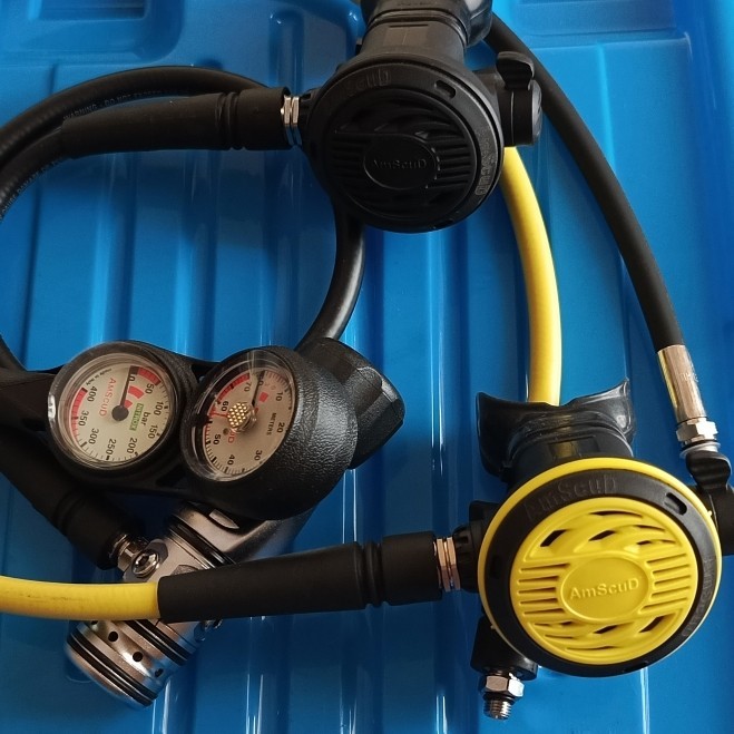 ( BARU ) Regulator Set AmScuD RX20 PRO alat selam diving READY STOK