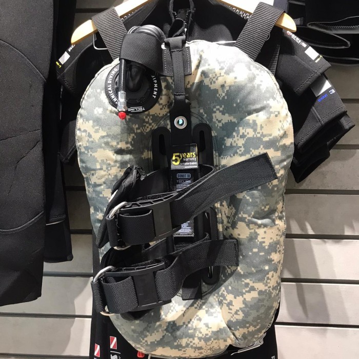 TECLINE ULTRALIGHT TRAVEL SET 10 FULL SET / BCD DIVING / SCUBA DIVING READY STOK