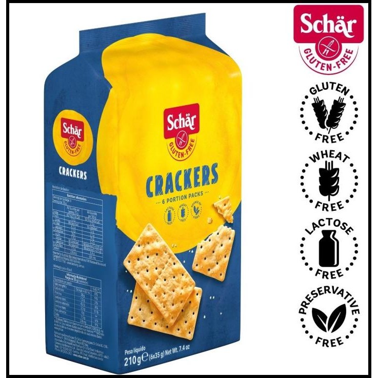 

Schar Crackers Gluten Free 210Gr