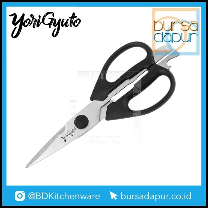 Yori Gyuto Scissors / Gunting Full Stainless Steel + Gagang Nylon