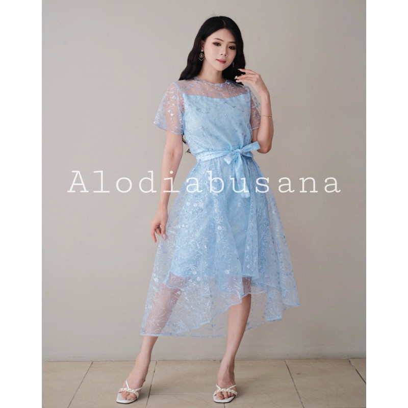 Dress Pendek Wanita Natal Selutut Korean Style Pakaian Gereja Keluarga Dresss Hari Raya 2025 Christm