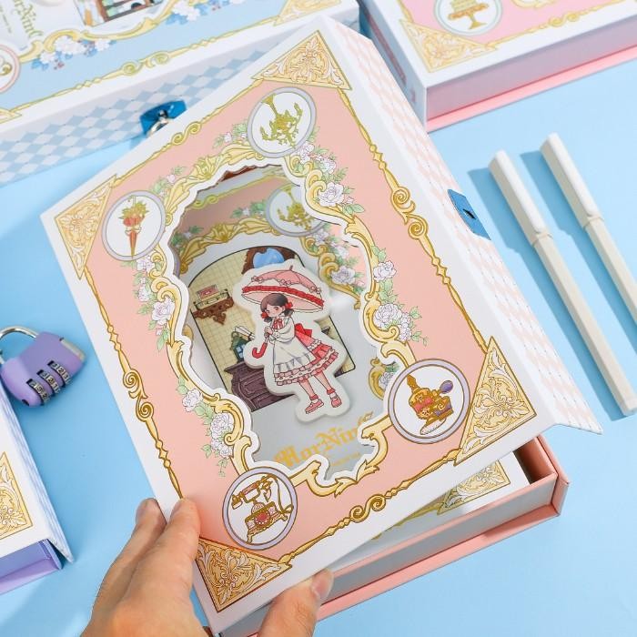 

Buku Diary Gembok Sissy Princess Notebook Lock + Gift Box Jurnal 1979