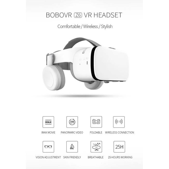 Bobovr Z6 Virtual Reality Vr Box Glass 3D Headset Vr Hp Phone