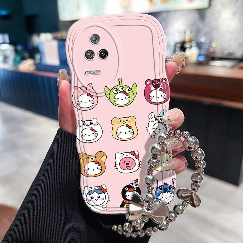 Casing Hp Untuk Xiaomi POCO F4 POCO F4 GT POCO F5 POCO F6 5G Case HP Kesing Casing kartun Anime Soft