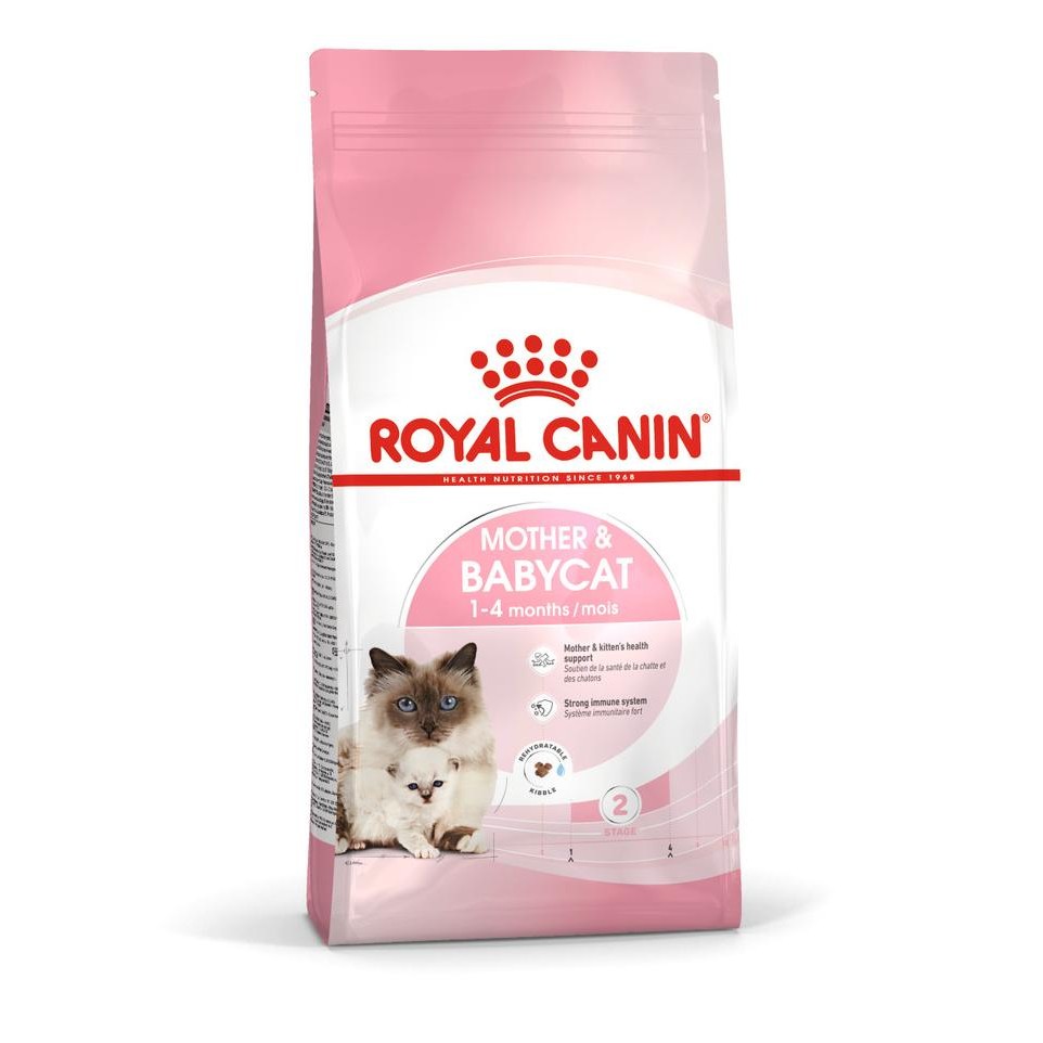 ROYAL CANIN MOTHER & BABY CAT/MAKANAN KUCING HAMIL, MENYUSUI-4KG